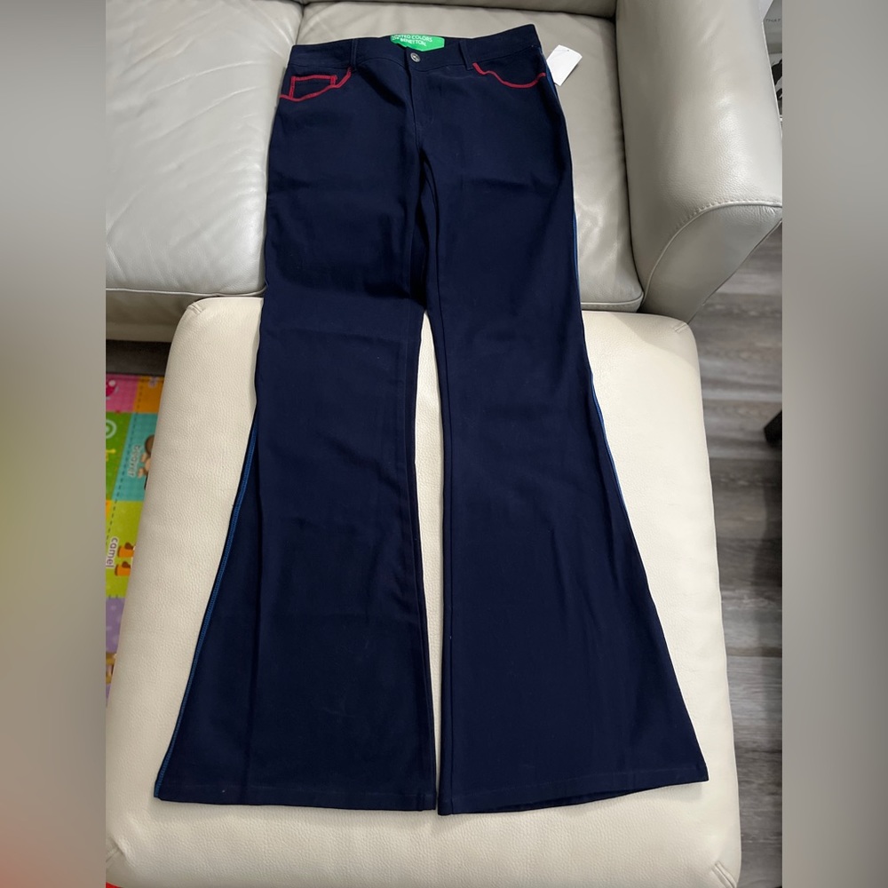 United Colors of Benetton Women’s Tapered and Flared Jeans - Size 10